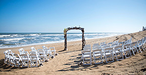St. Pete Beach wedding chairs